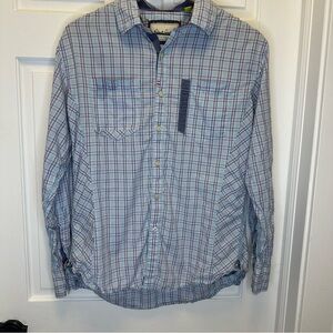 Robert‎ Graham Blue and Red Plaid Casual Shirt